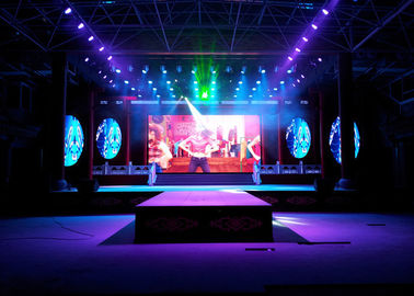 เวทีคอนเสิร์ตให้เช่าในร่มจอแสดงผล LED เต็ม Color P4 ปรับแต่งขนาดหน้าจอ ผู้ผลิต