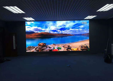 ล็อบบี้โรงแรม P4 การโฆษณาในร่ม LED แสดง, 400W LED วีดีโอ แผง 4m View Distance ผู้ผลิต