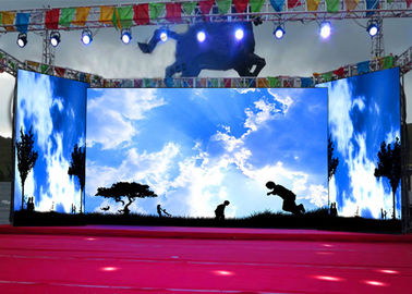 ISE แสดง P3.91 DJ โค้งในร่ม Booth เวทีวิดีโอกำแพง Led Display 220 / 110V 1920Hz ผู้ผลิต