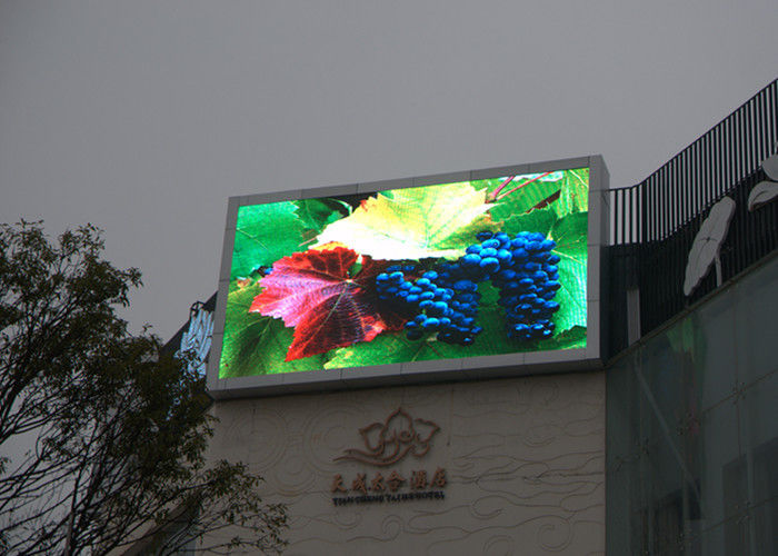 โฆษณากลางแจ้งขนาดใหญ่ P6 จอแสดงผล LED สีเต็มรูปแบบ ผู้ผลิต