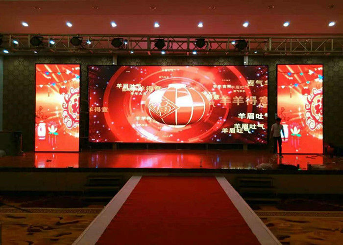 ประเทศจีน บริการติดตั้งม่านแสง LED สำหรับฉากหลัง, ฉากหลังเวที LED ฉากหลัง P3.91 สีสันสดใส โรงงาน