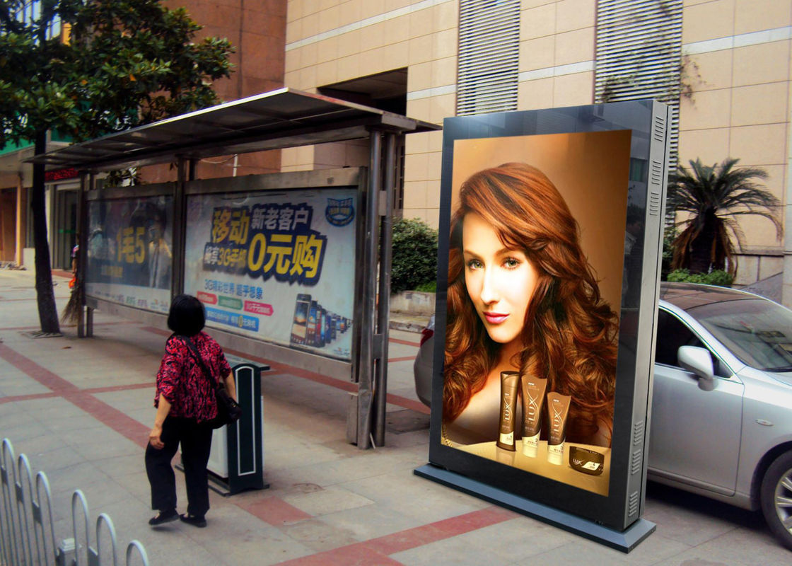 Advertising machine p5 full color led display, outdoor lamp screen ผู้ผลิต