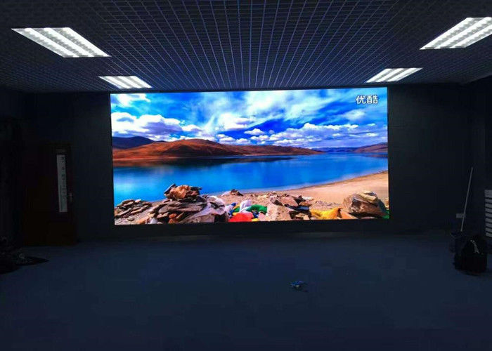 ประเทศจีน ล็อบบี้โรงแรม P4 การโฆษณาในร่ม LED แสดง, 400W LED วีดีโอ แผง 4m View Distance โรงงาน