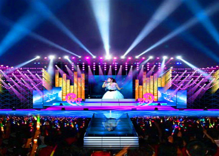 ประเทศจีน P4 ภายใน เวที ให้เช่าจอแสดงผล LED พื้นหลังคอนเสิร์ต วีดีโอ ผนัง จอภาพs โรงงาน