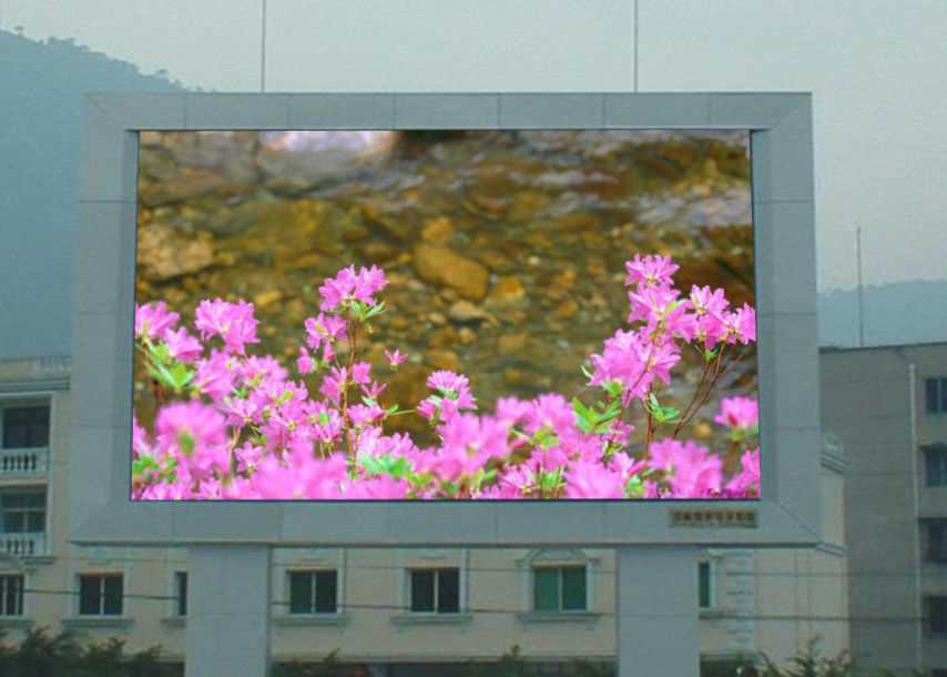 ประเทศจีน จอภาพดิจิตอลตั้งโต๊ะ LED คงที่กลางแจ้ง 8P 1R1G1B สีสำหรับโฆษณา โรงงาน