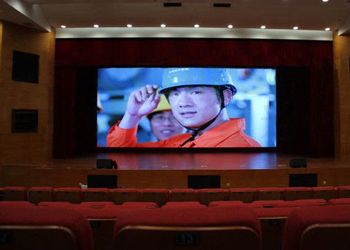 ประหยัดพลังงาน P4 HD LED วีดีโอ ผนัง ในตัวสี LED หน้าจอสำหรับห้อง Meeeting ผู้ผลิต