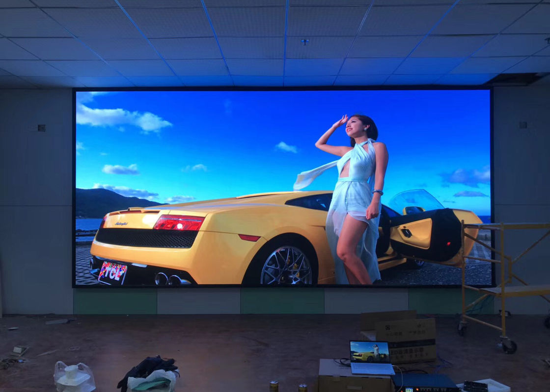 โฆษณา P4 จอแสดงผลในร่ม LED, ห้องประชุม LED แผงสำหรับ วีดีโอ ผนัง ผู้ผลิต