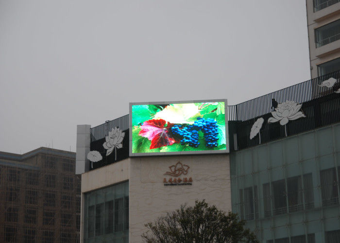 ประเทศจีน Low Power P6 จอแสดงผล LED วิดีโอกลางแจ้ง SMD Fixed Billboard MBI5124 Drive 30W โรงงาน
